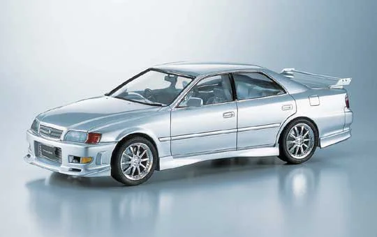 Aoshima S-PACKAGE Ver.R: 1/24 BLITZ JZX100 CHASER LATE Ver. (TOYOTA) - Scale Kits