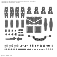 30MM 1/144 OPTION PARTS SET 19 (MULTI SHIELD) 1