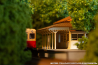 1/150 Scale Paper kit Station(Kominato Railway) 7