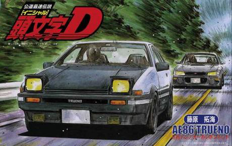 [ISD-19] 1/24 Toyota AE86 Trueno '83 "Carbon Bonnet"