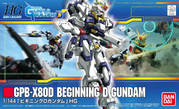 BANDAI HOBBY HG 1/144 Beginning D Gundam - Mobile Suit Gundam: OVAs and Side Stories