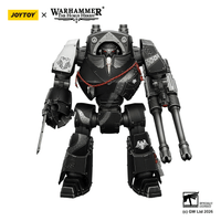 Raven Guard Contemptor Dreadnought with Gravis autocannon and Chainfist 6