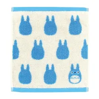 Marushin Medium Blue Totoro - Studio Ghibli Silhouette Series (Wash Towel) - Studio Ghibli - photo 1