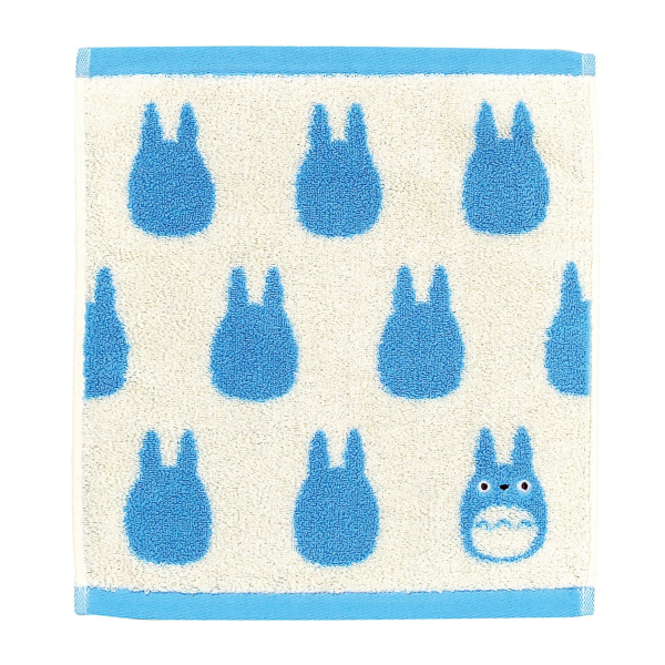 Medium Blue Totoro - Studio Ghibli Silhouette Series (Wash Towel)