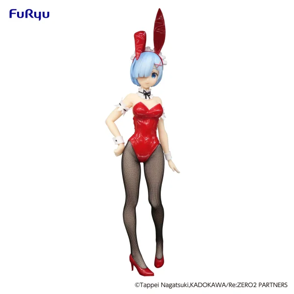 FuRyu Re:ZERO -Starting Life in Another World-　BiCute Bunnies Figure -Rem Red Color ver.- - Re:ZERO -Starting Life in Another World-