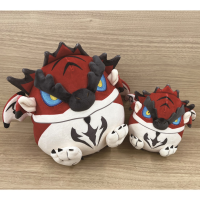 Monster Hunter Fluffy Eggshaped Plush Mini Nargacuga 3