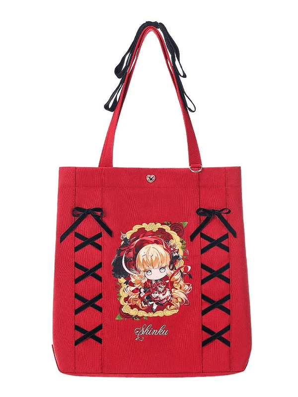 GoodSmile Moment Rozen Maiden Ribbon Series: Canvas Tote - Rozen Maiden