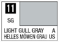Mr Color Spray - S11 Light Gull Gray (Semi-Gloss/Aircraft)