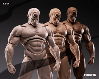 INART- Blank Male Body 1/12 Action Figure (White) 4