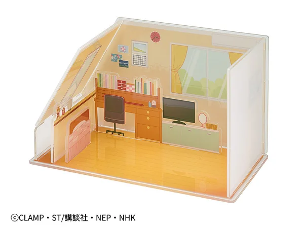 Good Smile Arts Shanghai Cardcaptor Sakura: Clear Card Acrylic Diorama Background (Sakura's Bedroom) - Cardcaptor Sakura