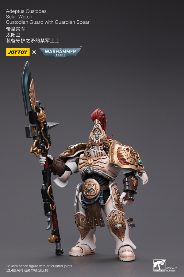 Adeptus Custodes Solar Watch Custodian Guard with Guardian Spear