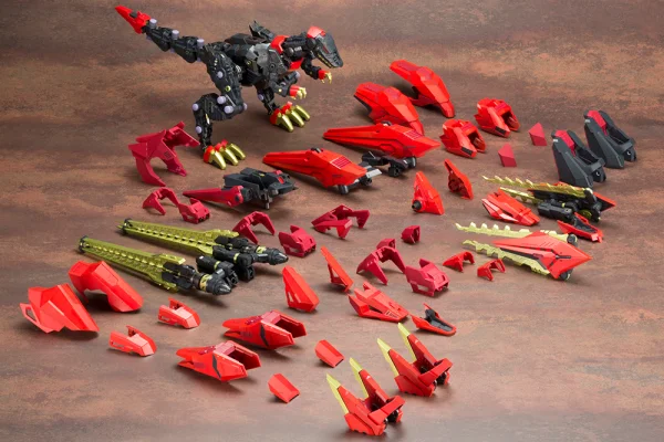 KOTOBUKIYA EZ-049 STURM TYRANN BERSERK UNIT SET - ZOIDS