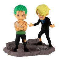 Roronoa Zoro & Sanji "…NOTHING...AT ALL!!!!"  "One Piece", Banpresto World Collectable Figure Log Stories 6