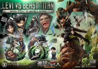 Ultimate Premium Masterline  TV animation Attack On Titan  Levi versus Beast Titan 1