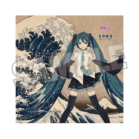 Hatsune Miku x Katsushika Hokusai iXima Hand Towel Fine Wind, Clear Morning 2