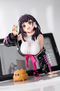 Hakoiri-musume 1/6 scaled pre-painted figure 『Nishiza-san』 illustrated by Nishizawa 5mm - Vtubers - photo 13