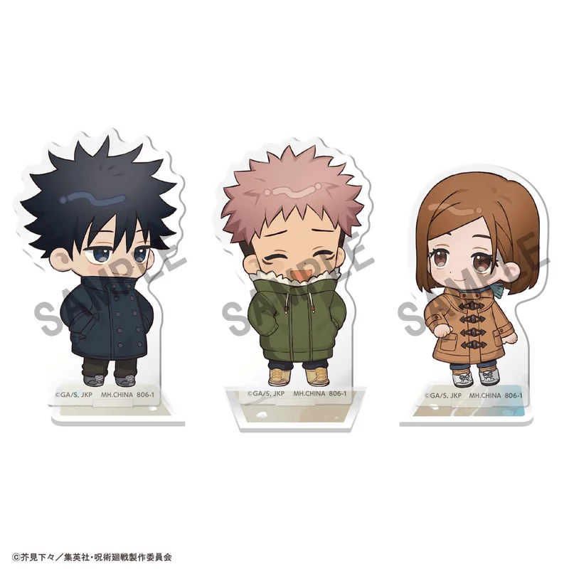 MegaHouse Acrylic Stand Buddycolle Anime Jujutsu Kaisen 5th Anniversary C Megumi Fushiguro・Yuji Itadori・Nobara Kugisaki - Jujutsu Kaisen
