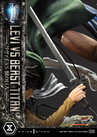 Ultimate Premium Masterline  TV animation Attack On Titan  Levi versus Beast Titan 13