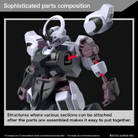 BANDAI HOBBY HG 1/144 GUNDAM SCHWARZETTE - Mobile Suit Gundam: The Witch from Mercury - photo 4