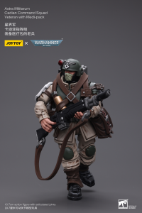 Astra Militarum Cadian Command Squad Veteran with Medi-pack 7