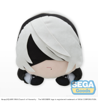 NESOBERI (Lay-Down) TV Anime "NieR:Automata Ver1.1a" LL Plush "2B" 1