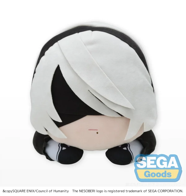 SEGA NESOBERI (Lay-Down) TV Anime "NieR:Automata Ver1.1a" LL Plush "2B" - NieR:Automata
