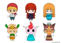 PROOF Nyokinto Magical Circle Guru Guru Mascot Figure (6pc per box) - Magical Circle Guru Guru - photo 1