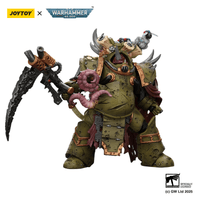 Death Guard Deathshroud Terminator 2 with Manreaper and Plaguespurter Gauntlet 17