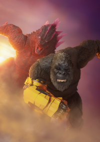 SHIMO FROM GODZILLA x KONG: THE NEW EMPIRE "GODZILLA", TAMASHII NATIONS S.H.MonsterArts 6