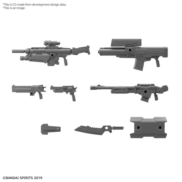 BANDAI HOBBY CUSTOMIZE WEAPONS(MILITARY WEAPON) - 30 Minutes Missions (30MM)