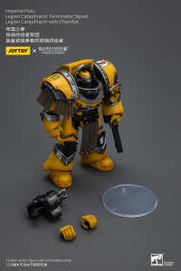 Imperial Fists Legion Cataphractii Terminator Squad Legion Cataphractii with Chainfist 4