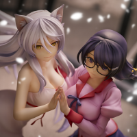 "Nekomonogatari" Tsubasa Hanekawa Set of 2 Complete Figure 16
