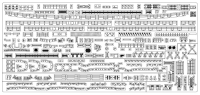[QG57] 1:350 IJN DESTROYER SHIMAKAZE LATE TYPE DETAIL UP ETCHING PARTS 2