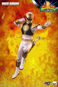 threezero Mighty Morphin Power Rangers - FigZero 1/6 White Ranger - Power Rangers - photo 12