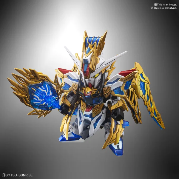 BANDAI HOBBY SD SANGOKU SOKETSUDEN [20] ZHUGE LIANG FREEDOM GUNDAM - SD Gundam Sangokuden Brave Battle Warriors