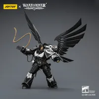 JOYTOY Raven Guard Corvus Corax, Primarch of the XIX Legion with artificer-crafted lightning talons, archaeotech pistols, and whip - Warhammer 40K - photo 5