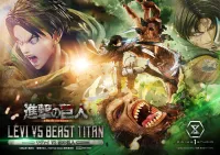 Prime 1 Studio Ultimate Premium Masterline  TV animation Attack On Titan  Levi versus Beast Titan - Attack on Titan - photo 56