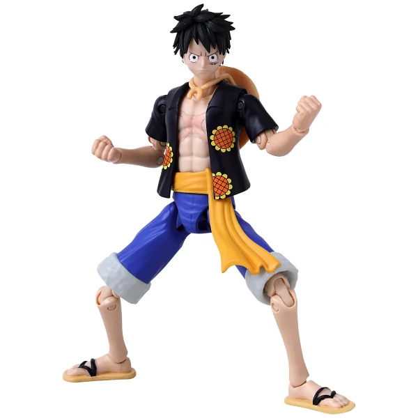 BANDAI Monkey D. Luffy Dressrosa Version One Piece, BNTCA Anime Heroes - ONE PIECE