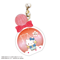 SANRIO Zodiac Pu-Clear Keychain (Includes Display board) 6