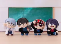 MegaHouse Mr. Ginpachi's Zany Class x Okawabukubu Youth☆Plush Mascot Shinsuke Takasugi - Gintama - photo 7