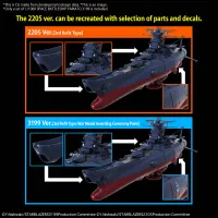 BANDAI HOBBY 1/1000 SPACE BATTLESHIP YAMATO 3199 - Space Battleship Yamato - photo 5