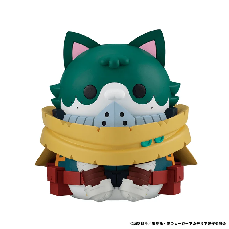 MegaHouse MEGA CAT PROJECT My Hero Academia Nyanto! The Big Heroaca Cats Series Izuku Midoriya - My Hero Academia