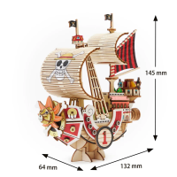 wa-gu-mi ONE PIECE Thousand Sunny 6