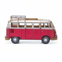 Azone wa-gu-mi Vintage Volkswagen Type 2 (T1) Camper Van RED - Scale Kits - photo 13