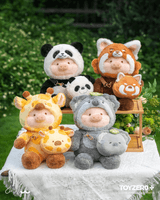 LuLu the Piggy Animal Party - Cheerful Giraffe Lu Plush 7