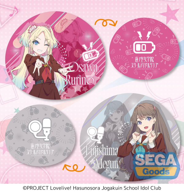"Love Live! Hasu no Sora Jogakuin School Idol Club" PtZ Mocchiri Cushion Vol.3
