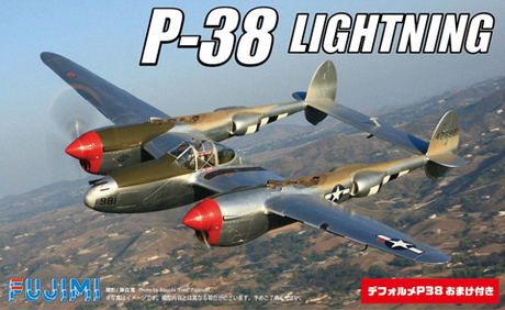 [1/144 No16] 1/144 P38 Lightning (2 in 1) w/Deformation P38