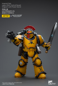 Imperial Fists   Legion MkIII Tactical Squad Sergeant with Power Sword 8