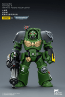 Salamanders Terminator 3 with Power Fist and Assault Cannon 12
