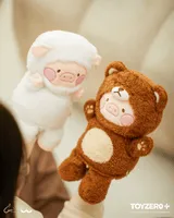 TOYZEROPLUS LuLu the Piggy Costume Series - Fluffy Hand Puppets (Bear) - LuLu The Piggy - photo 3